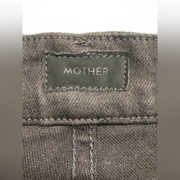 MOTHER Jeans The High waisted Looker Skimp Black Women’s Sz 28 Skinny Leg - Picture 4 of 12